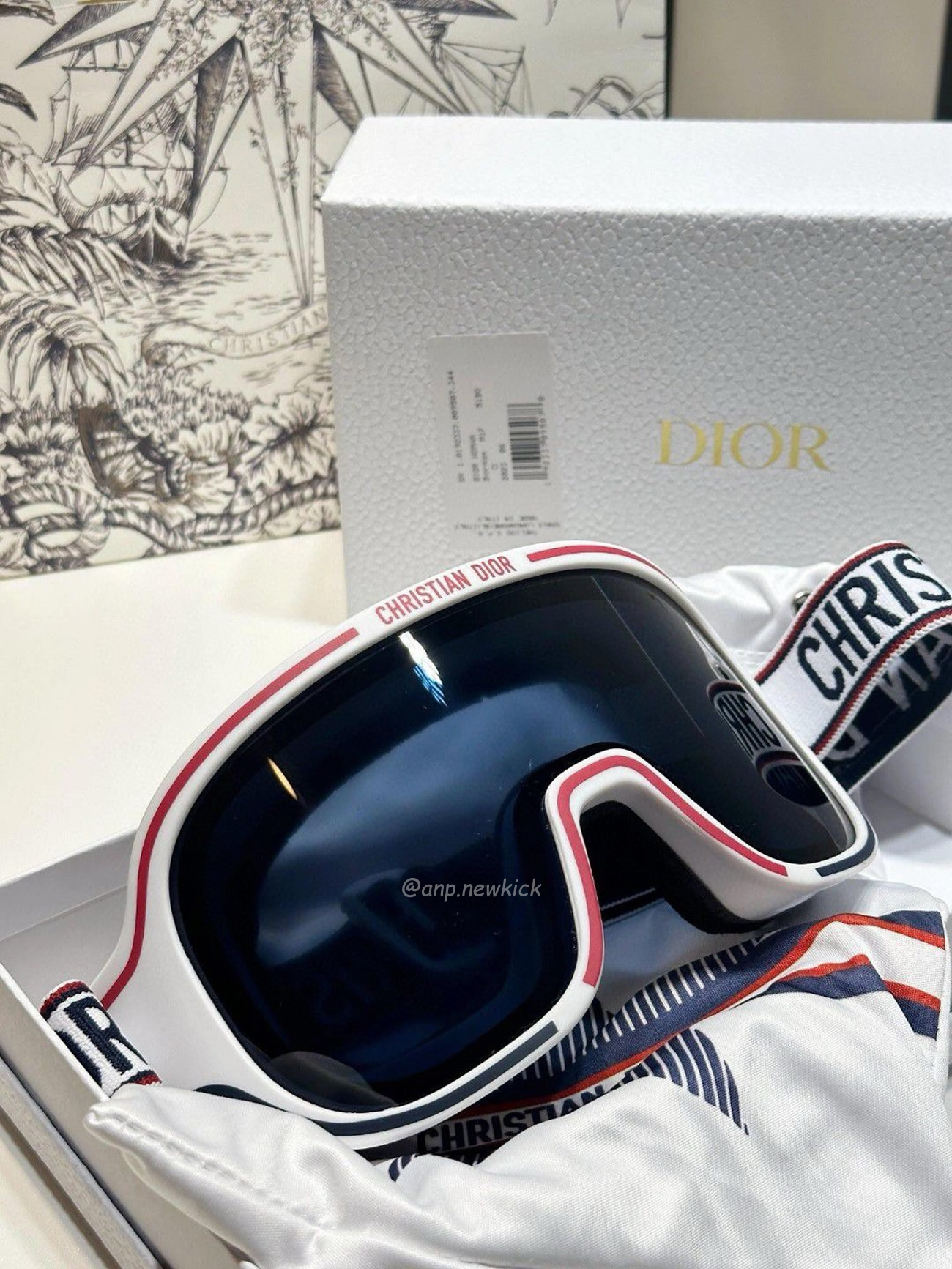 Dior Dioralps M1i White Ski Goggles (9) - www.newkick.vip